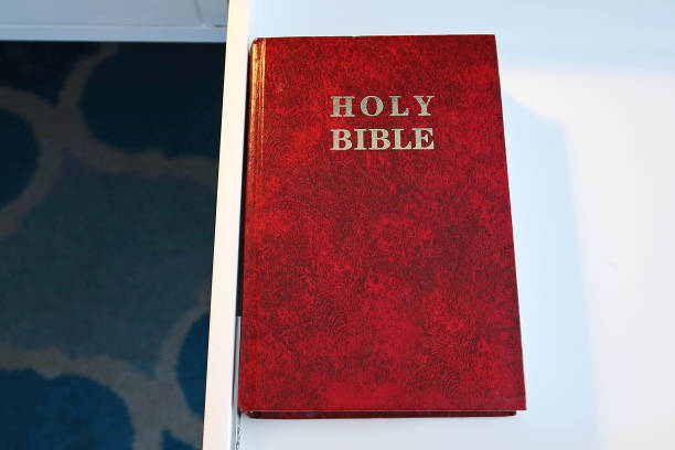 istock Holy Bible in Hotel Drawer 1066443830