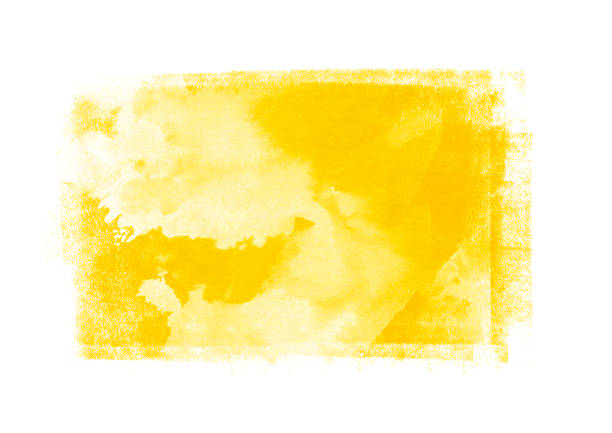 istock Yellow color graphic patches graphic brush strokes design effect element for background 1066479002