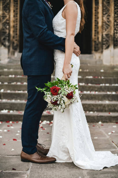 istock Newly wed couple in love 1066482302