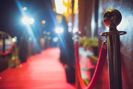 A red carpet is traditionally used to mark the route taken by heads of state on ceremonial and formal occasions