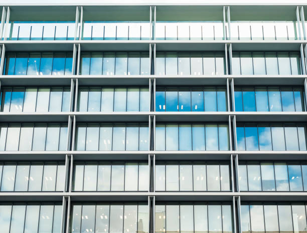 istock Glass Facade Architecture details Modern Building Exterior 1066498580