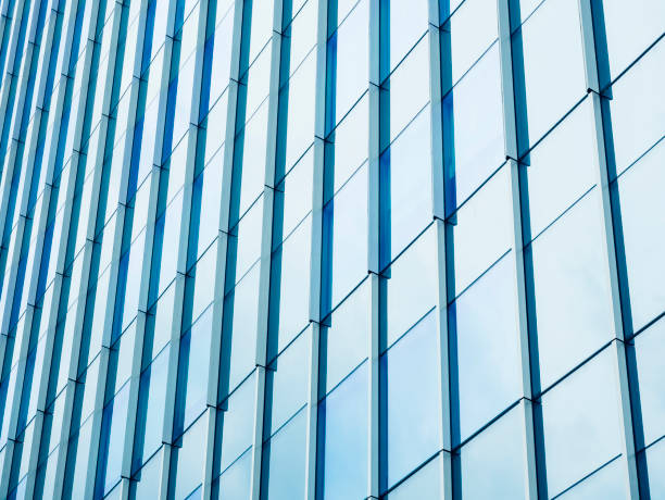 istock Glass Facade pattern Architecture details Modern Building Exterior 1066498598
