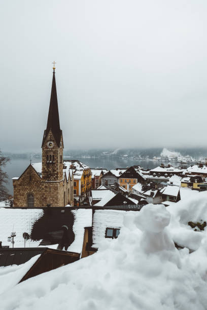 istock Winter Christmass wonderland in Hallstatt 1066503646