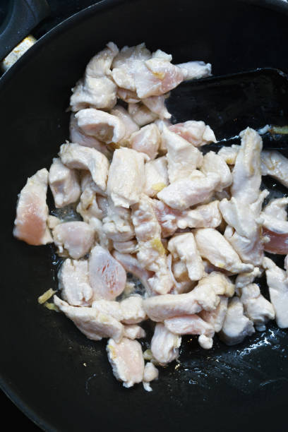 istock Chicken breast in a wok 1066504090