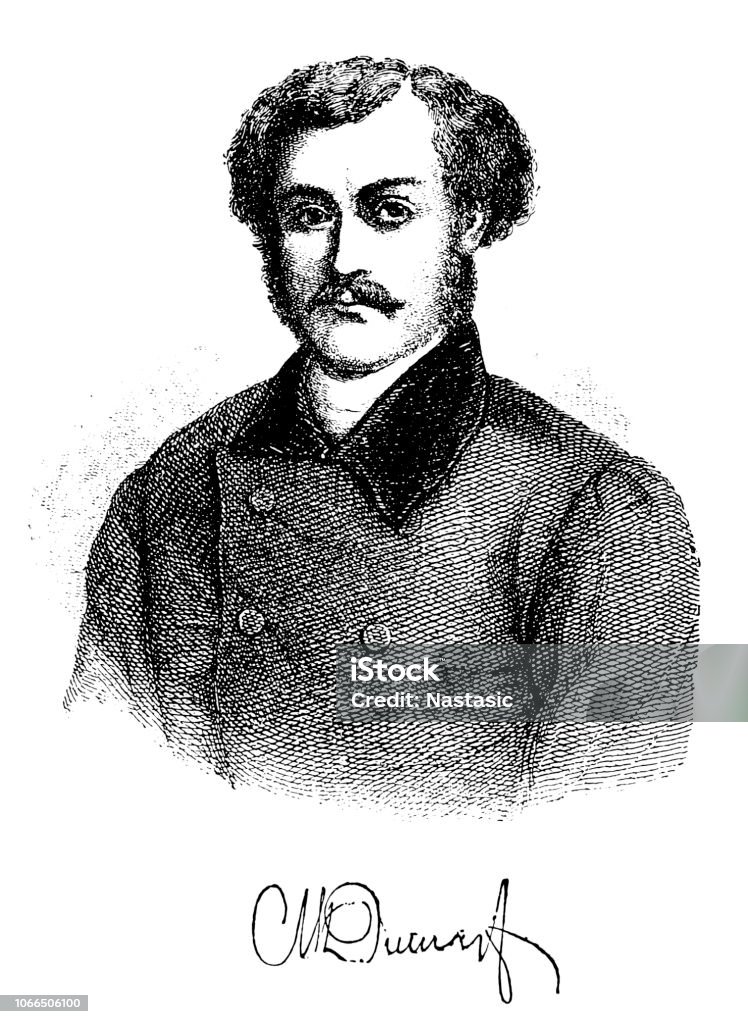 Ilustración de Alexandre Dumas También Conocido Como Alejandro Dumas Fue Un  Escritor Francés y más Vectores Libres de Derechos de Alexandre Dumas -  Père - iStock