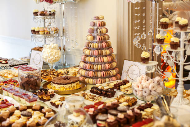 istock Delicious candy bar for wedding 1066506220