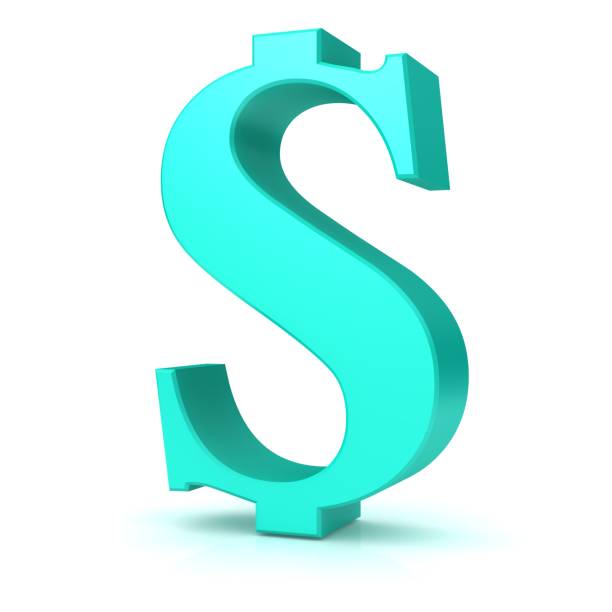 istock dollar sign icon 3d turquoise icon 1066510292