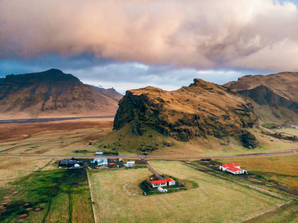 Sunrise in the Icelandic Countryside