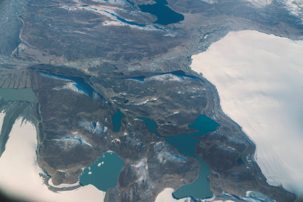 istock Greenland from the airplane window 1066518412