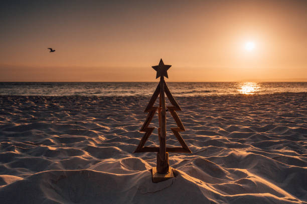 istock Christmas in Australia by the beach 1066538284