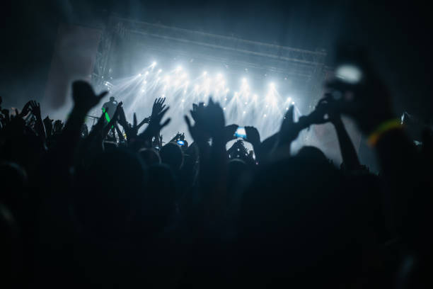 istock Hands up at a festival 1066544158