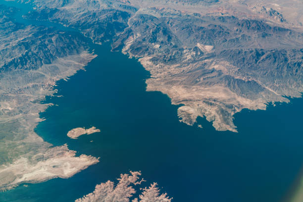 istock Aerial view on Lake Mead Arizona 1066545158