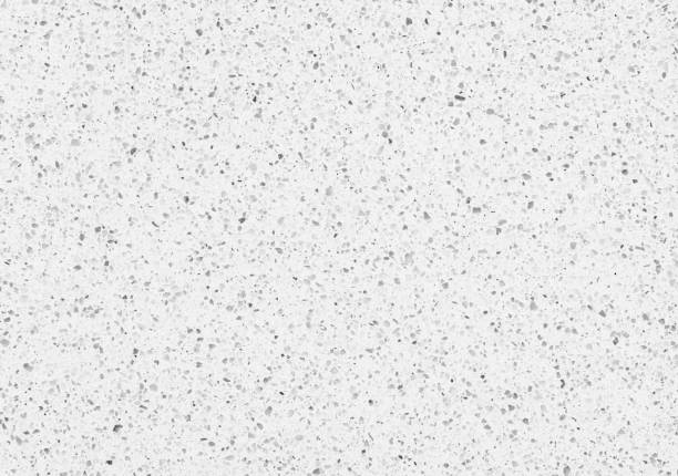 istock Quartz surface white for bathroom or kitchen countertop 1066554950