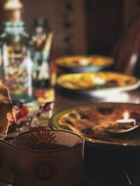 istock Thanksgiving table..sunflowers and mason jars 1066555922