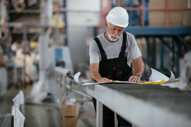 istock Engineer woriking at factory 1066575504