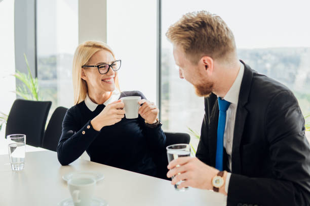 istock Happy young coworkers 1066578710