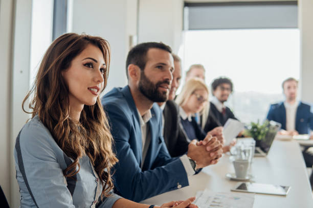 istock Business people at office 1066579786