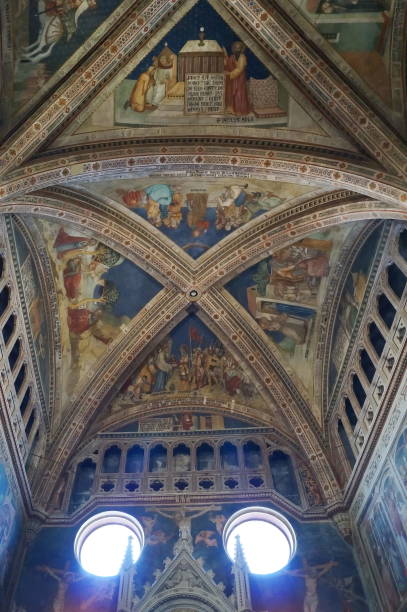 istock Frescoes inside the cathedral of Orvieto 1066581726