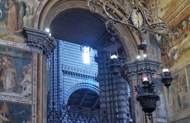 istock Frescoes inside the cathedral of Orvieto 1066581762