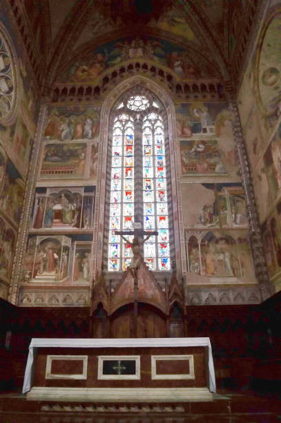 Altar inside the cathedral of Orvieto