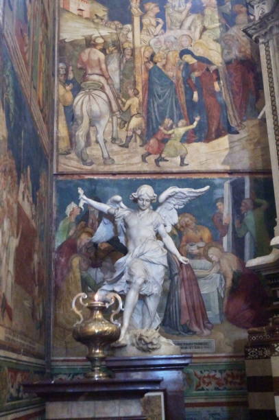 istock Frescoes inside the cathedral of Orvieto 1066581832