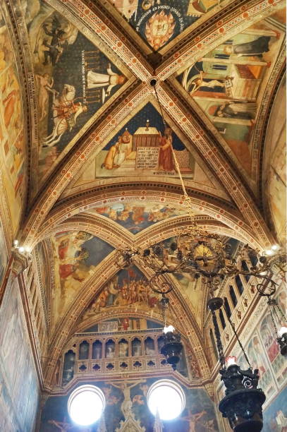 istock Frescoes inside the cathedral of Orvieto 1066582026
