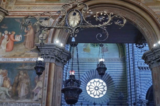istock Frescoes inside the cathedral of Orvieto 1066584660