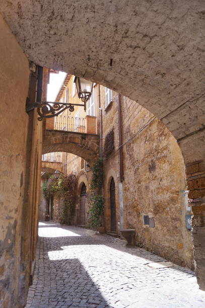istock Typical street of Orvieto 1066585230