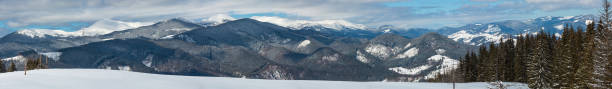 istock Winter snowy Carpathian mountains, Ukraine 1066590618
