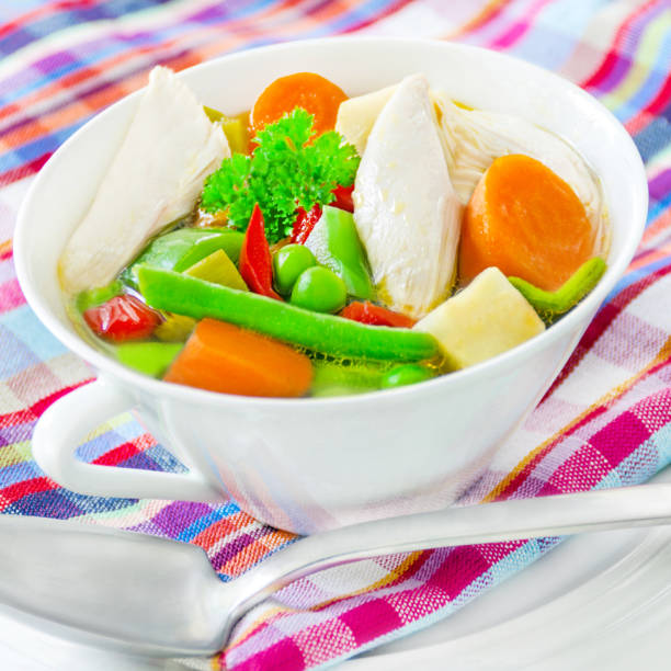 Chicken Soup and Spoon