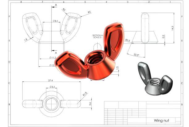 윙 너트의 3d 그림 - nut blueprint work tool construction 뉴스 사진 이미지