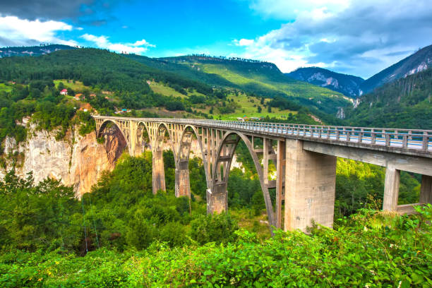 istock Djurdjevica Tara Bridge, Durmitor National Park, Montenegro. 1066622644