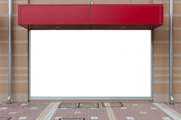 istock Shop Boutique Store Front with Big Window and Place for Name 1066628384