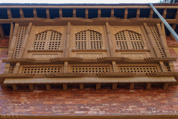 istock Durbar Square temples and carvings 1066630390