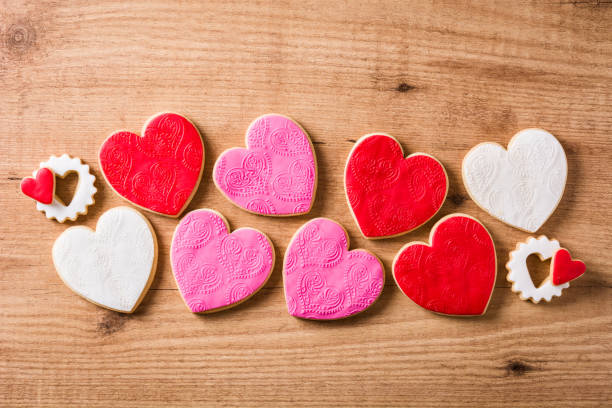 istock Heart-shaped cookies for Valentine's Day 1066635650