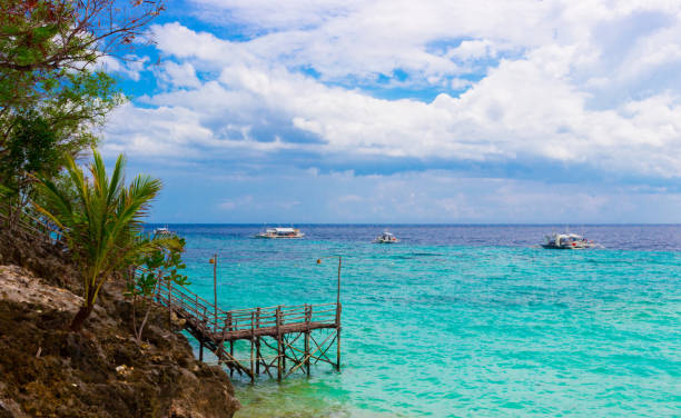 istock Beautiful tropical sea landscape 1066639730