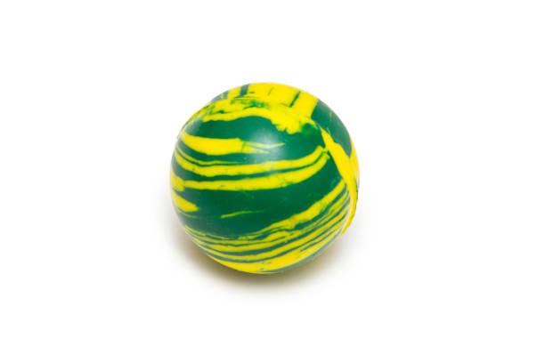 The small rubber ball bounce