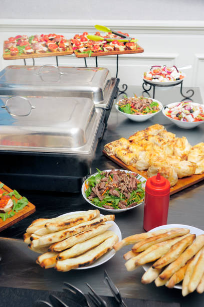 istock food on a table with warm bowls 1066644006