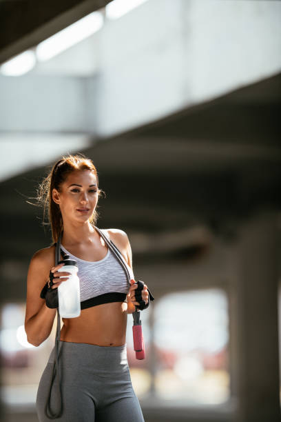 istock Fitness woman after training 1066644202