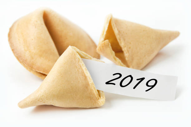 buena suerte - 2019 - luck fortune telling cookie fortune cookie fotografías e imágenes de stock