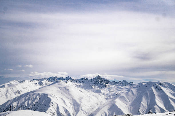 istock Snow Capped Mountains in Gulmarg 1066652262