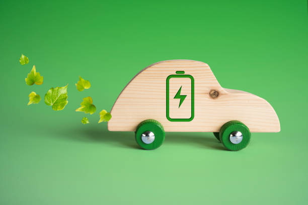 istock Electric eco-friendly car concept. 1066654822