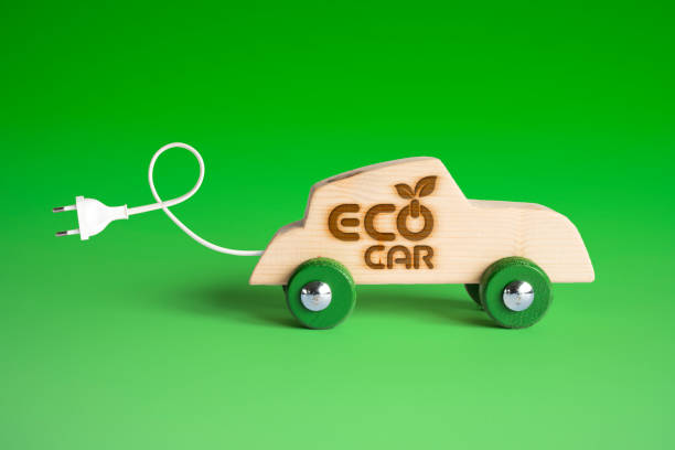 istock Electric eco-friendly car concept. 1066655118