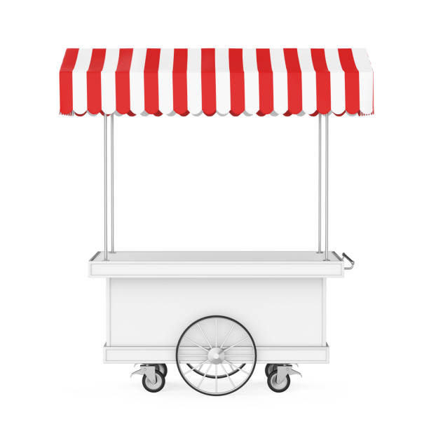 istock Food Cart Isolated 1066666730
