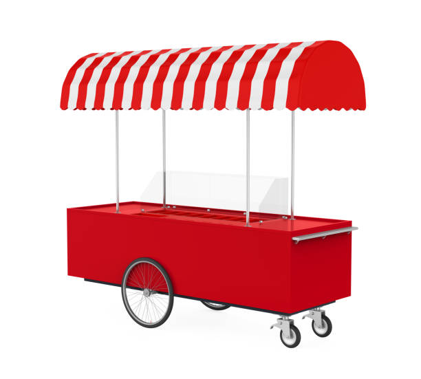 istock Food Cart Isolated 1066666800