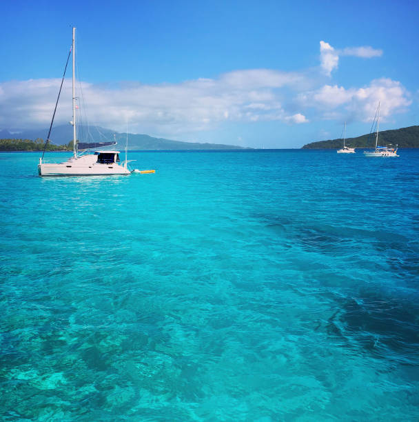 istock Boats in turquoise water 1066672776