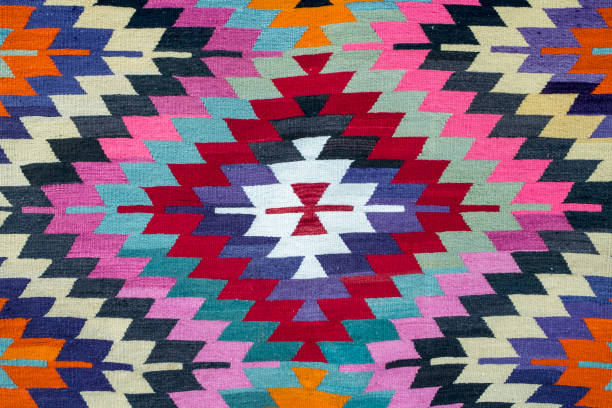 istock Traditional handmade Turkish Carpet 1066673370
