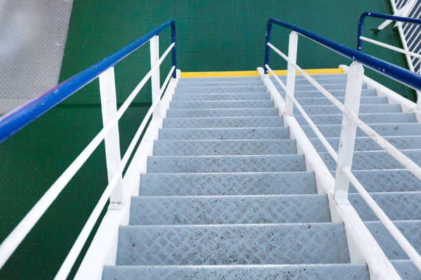 istock Stairs on cruise ship 1066674692