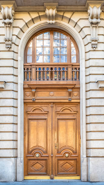 istock Paris, old wooden door 1066675560