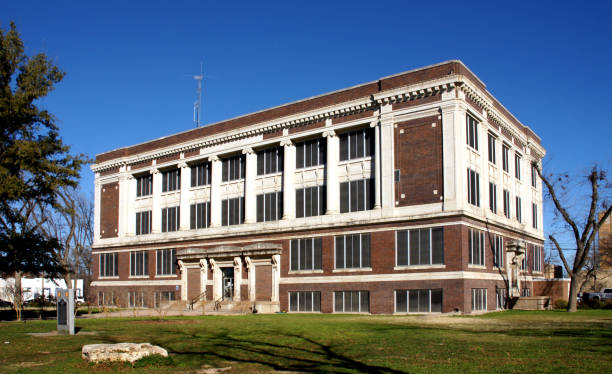 Taylor County Courthouse (former) Abilene, Texas abilene texas stock pictures, royalty-free photos & images